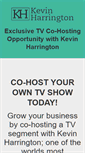 Mobile Screenshot of kevinharringtontv.com